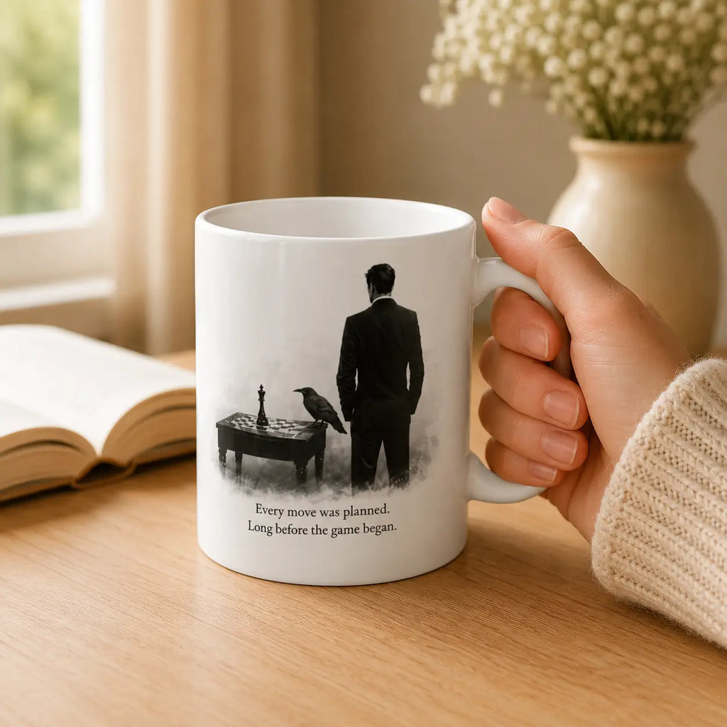 Every Move Was Planned – Dark Romance Ceramic Mug Printify