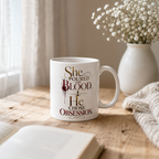 She Poured the Blood. He Chose Obsession. – Dark Romance Ceramic Mug