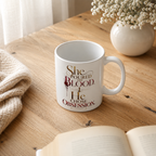 She Poured the Blood. He Chose Obsession. – Dark Romance Ceramic Mug