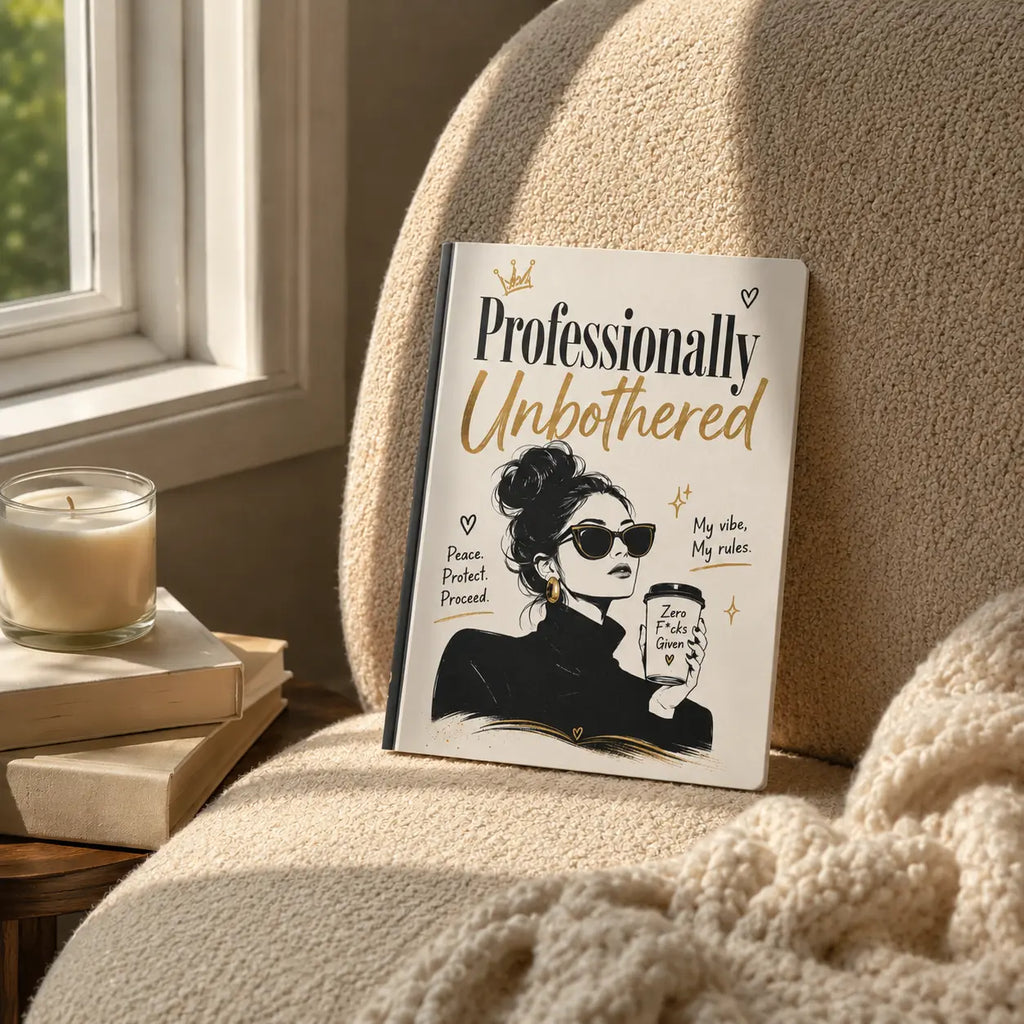 Professionally Unbothered – Softcover Journal Printify
