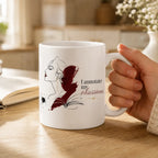 "I Announce My Presence" Bookish Mug 11oz Printify